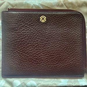 Dagne Dover Oxblood Organizer/Pouch